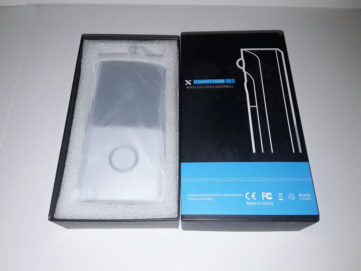 Lot 2193: X SMART HOME WIRELESS VIDEO DOORBELL - Simon Charles Auctioneers