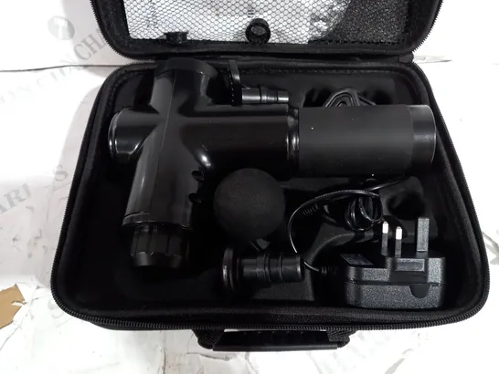 UNBRANDED MASSAGE GUN IN BLACK