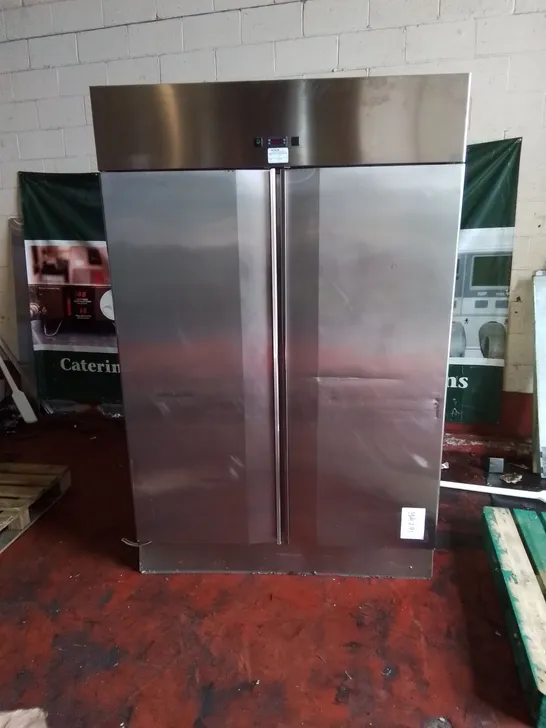 POLARIS COMMERCIAL SPA-TN-140 STAINLESS DOUBLE DOOR FRIDGE