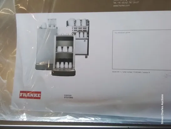 BOXED BRAND NEW FRANKE SPECTRE COOLING UNIT TO COFFEE MACHINE Model KE100012