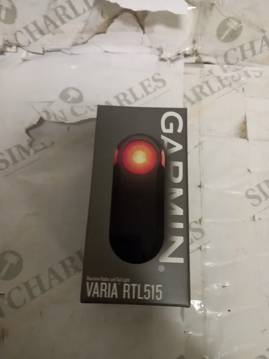 GARMIN VARIA RTL515 - REARVIEW RADAR AND TAIL LIGHT