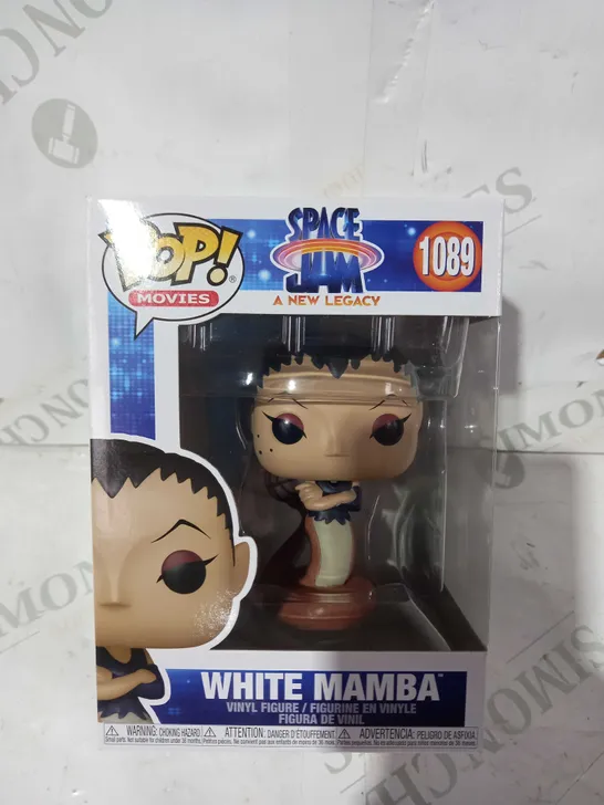 FUNKO POP MOVIES SPACE JAM 1089 WHITE MAMBA VINYL FIGURE