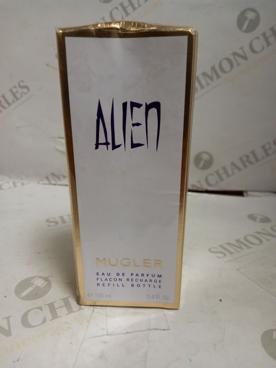 BOXED AND SEALED ALIEN MUGLER EAU DE PARFUM REFILL BOTTLE 100ML