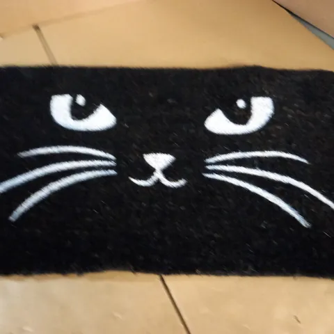 CAT THEMED HEAVY DUTY MAT - 75X46CM