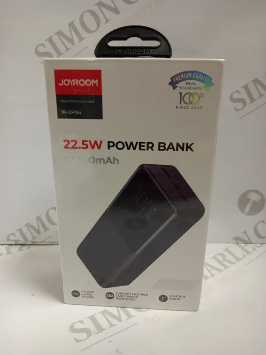 SEALED JOYROOM 22.5W POWER BANK - 30000MAH