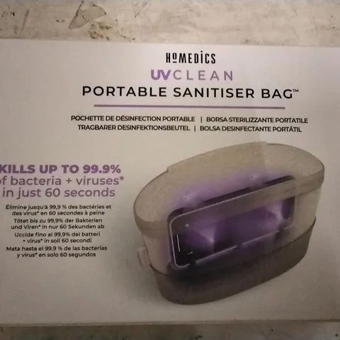 HOMEDICS UV CLEAN PORTABLE SANITISER BAG