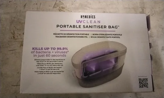 HOMEDICS UV CLEAN PORTABLE SANITISER BAG