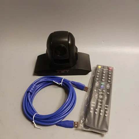 BOXED HUDDLECAMHD USB 2.0 VIDEO CONFERANCE CAMERA IN BLACK