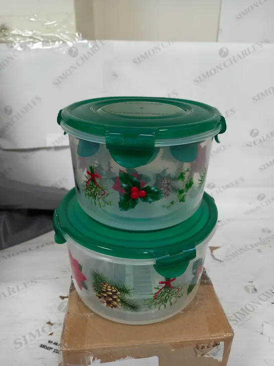 SET OF 4 LOCKNLOCK TUPPERWARE 