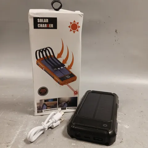 BOXED SOLAR CHARGING POWER BANK 