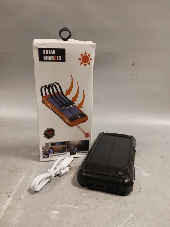 BOXED SOLAR CHARGING POWER BANK 