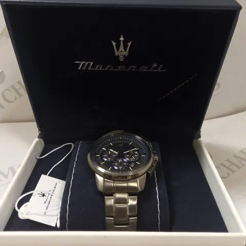 MASERATI SUCCESSO CHRONOGRAPH MENS STAINLESS STEEL WATCH