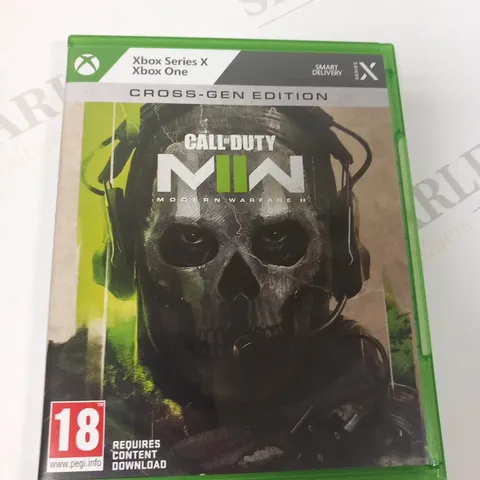 X BOX SERIES X XBOX ONE CROSS-GEN EDITION CALL OF DUTY MODERN WARFARE