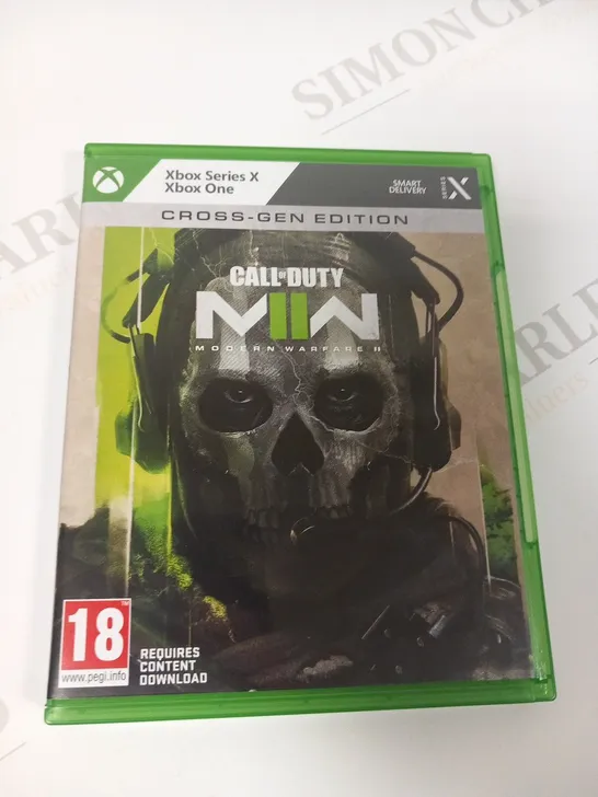 X BOX SERIES X XBOX ONE CROSS-GEN EDITION CALL OF DUTY MODERN WARFARE