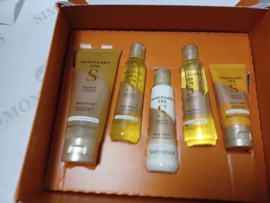 BOXED SANCTUARY SPA SIGNATURE PERFECT PAMPER PARCEL GIFT SET RRP £20