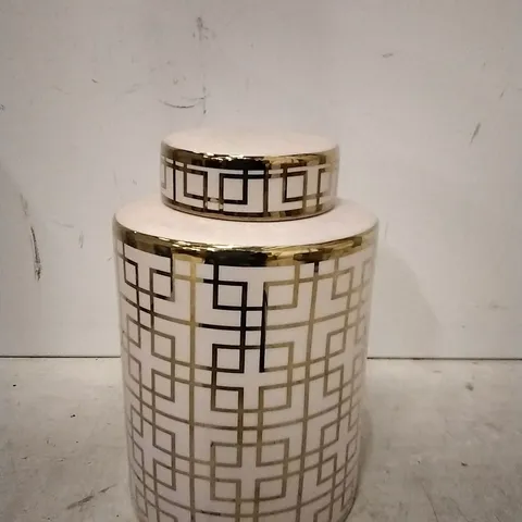 CIMC CERAMIC JAR IN GOLD