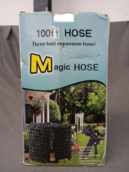 BOXED MAGIC HOSE 100FT THREE FOLD EXPANSION HOSE