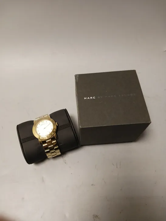 BOXED MARC BY MARC JACOBS WHITE DIAL WATCH 