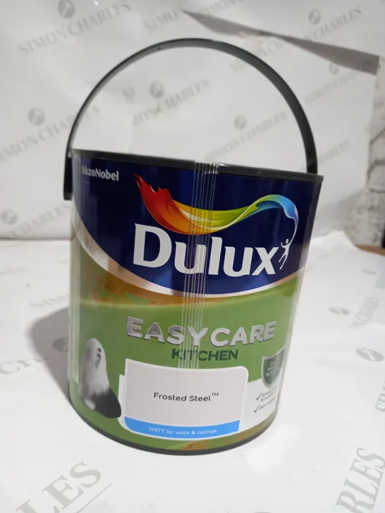 DULUX EASYCARE KITCHEN FROSTED STEEL MATT EMULSION PAINT, 2.5L