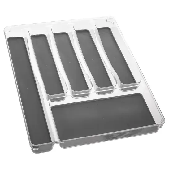 BOXED DRAW TIDY PLASTIC CUTLERY TRAY 