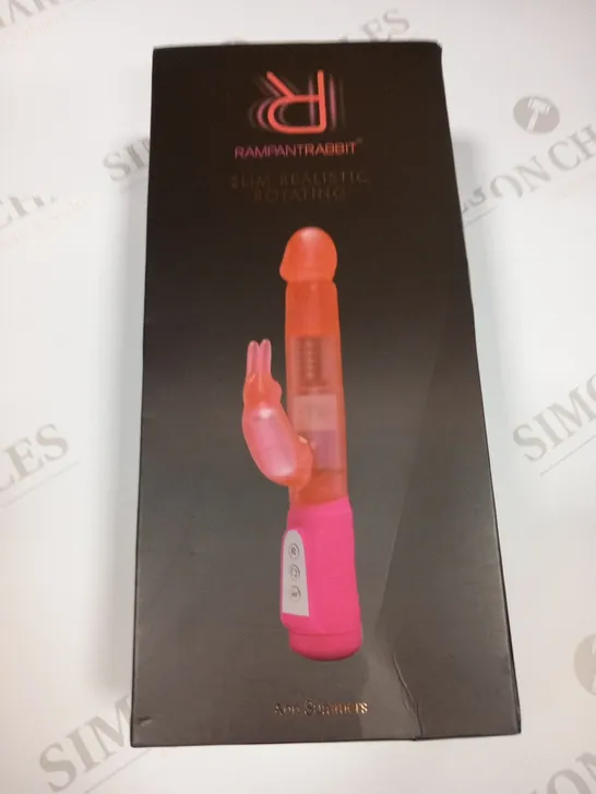 BOXED RAMPANT RABBIT SLIM REALISTIC ROTATING ANN SUMMERS