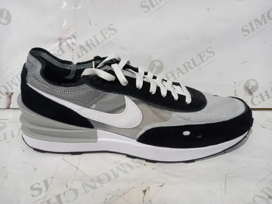 BOXED PAIR OF NIKE WAFFLE ONE SHOES IN BLACK/GREY UK SIZE 11