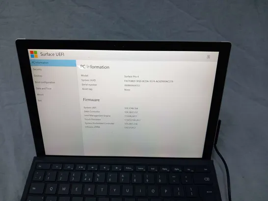 MICROSOFT SURFACE PRO 4 128GB