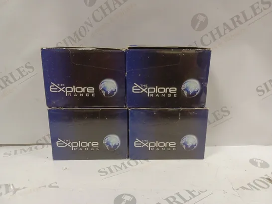 BOX OF APPROXIMATELY 40 ASSORTED FLAVOUR EXPLORE RANGE E-LIQUID VIALS