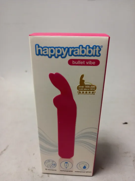 BOXED AND SEALED HAPPY RABBIT BULLET VIBE