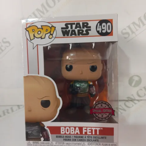 FUNKO POP STAR WARS (490) - BOBA FETT BOBBLE-HEAD