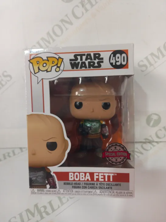 FUNKO POP STAR WARS (490) - BOBA FETT BOBBLE-HEAD