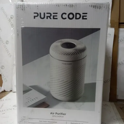 BOXED PURE CODE MINI PET AIR PURIFIER 