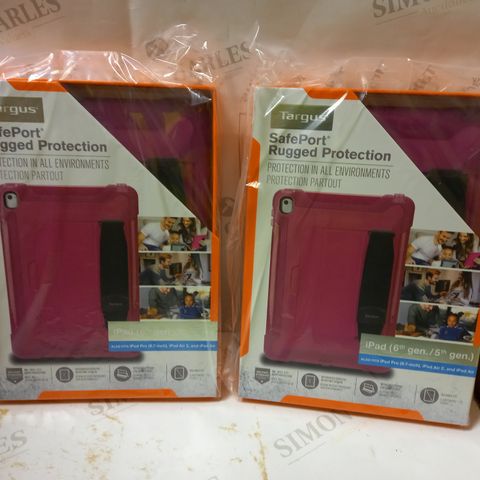 BOX OF APPROX 5 TARGUS IPAD 5TH/6TH GEN SAFEPORT RUGGED PROTECTION CASES