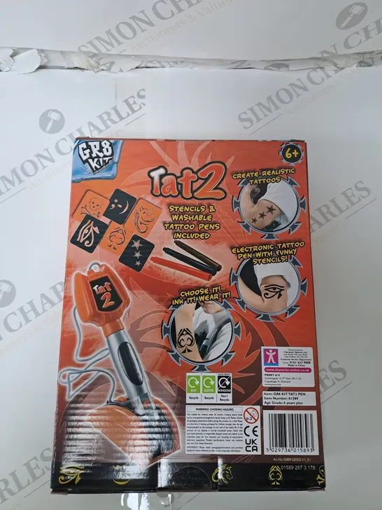 TAT2 TATTOO PEN KIT RRP £9.99