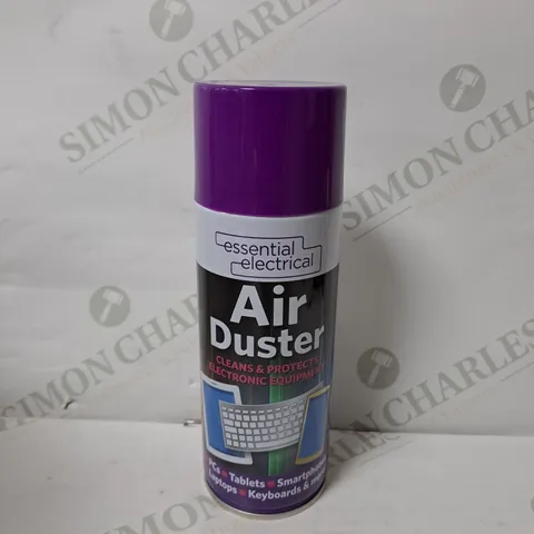 APPROXIMATELY 12 ESSENTIAL ELECTRICAL AIR DUSTER 400ML 