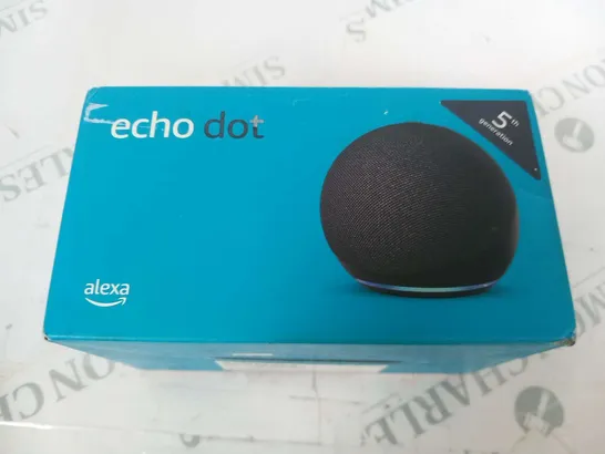 BOXED ALEXA ECHO DOT 5TH GENERATION