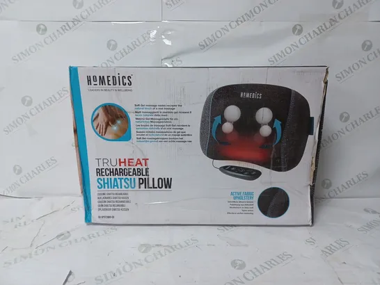 BOXED HOMEDICS TRUHEAT RECHARGEABLE SHIATSU PILLOW TH-SPTF2QVD-EU