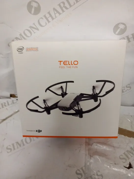 BOXED TELLO FEEL THE FUN SCRATCH INTEL INSIDE TLW004 DRONE QUADCOPTER