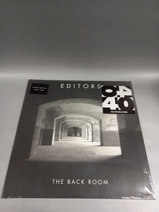 SEALED EDITORS THE BACK ROOM LIMITED EDITION CLEAR VINYL 