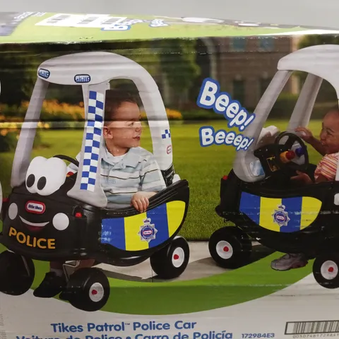 BOXED LITTLE TIKES POLICE PATROL CAR