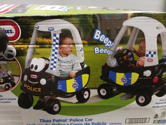 BOXED LITTLE TIKES POLICE PATROL CAR RRP £69.99