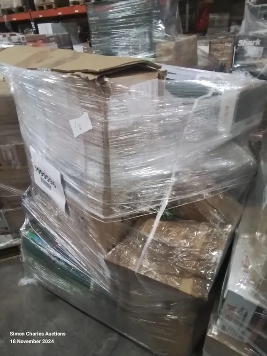 PALLET OF APPROXIMATELY 14 UNPROCESSED RAW RETURN HOUSEHOLD AND ELECTRICAL GOODS TO INCLUDE;