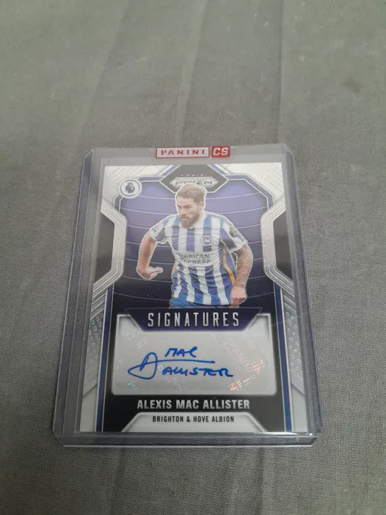 SIGNED ALEXIS MAC ALLISTER TRADING CARD