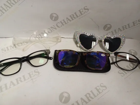 BOX OF APPROX 10 ITEMS INCLUDING ASSORTED PRESCRIPTION GLASSES