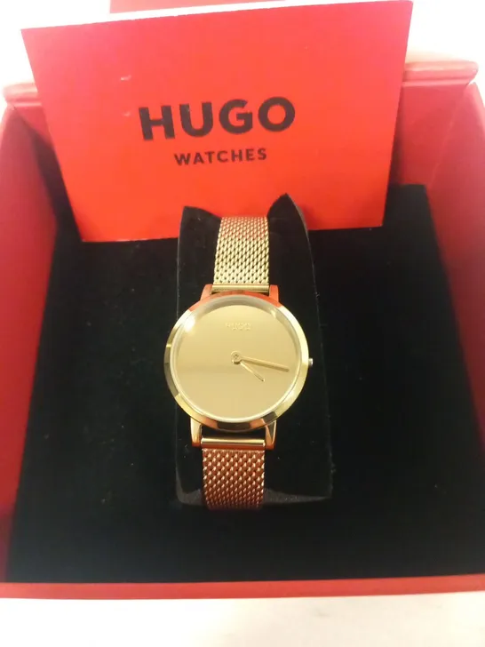 BOXED HUGO BOSS WRIST WATCH