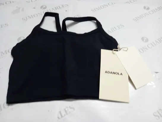 ADANOLA Y-BACK BRA IN BLACK - S