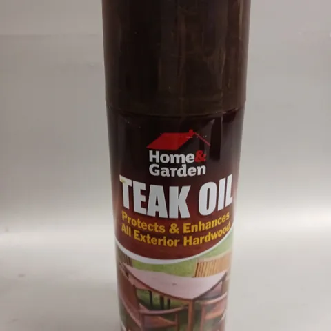 12 X HOME & GARDEN TEAK OIL CANS - COLLECTION ONLY 