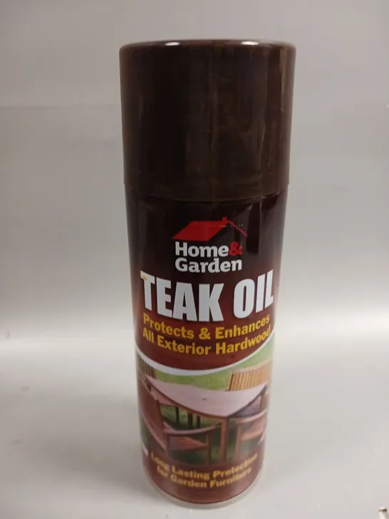 12 X HOME & GARDEN TEAK OIL CANS - COLLECTION ONLY 