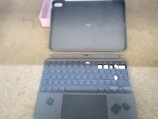 BOXED LOGITECH IPAD KEYBOARD CASE