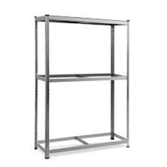 BOXED COSTWAY HEAVY DUTY METAL SHELVING UNIT WITH ADJUSTABLE SHELVES (1 BOX)